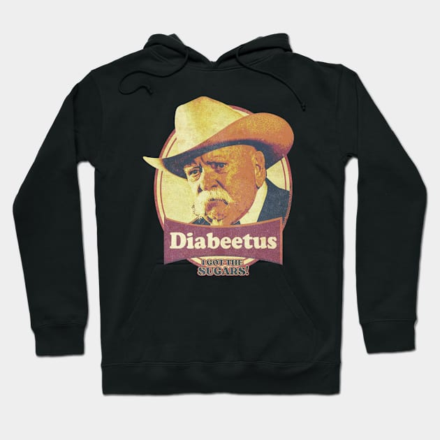 CLASSIC DIABEETUS - I GOT THE SUGARS Hoodie by CLASSIC.HONKY!